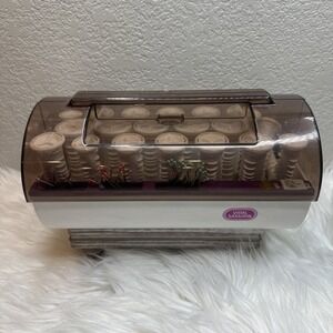 $48 🌙 Vidal Sassoon Hairsetter Model VS321 20 Hot Rollers Pagent Clips